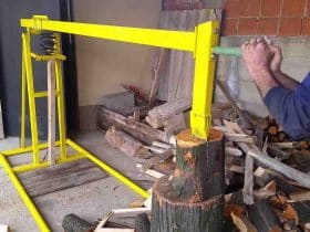 Comment faire une fendeuse a bois maison ?