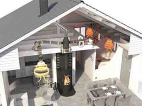 Ou placer son poele a bois dans la maison ?