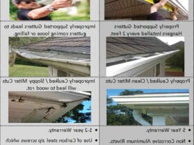 Comment  Installer des gouttières