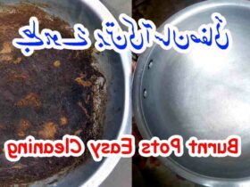 Comment  Nettoyer une poêle brulée